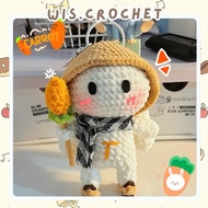 Seven-Colored Rabbit Keychain x Slimz Combined with Super Supreme Alliance Made of Cute Wool | @wis.