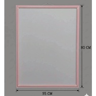 Pink Photo Frame 80X55cm. Picture 80x55cm.pink (Add Color To Your Memories With A Minimalist Design 
