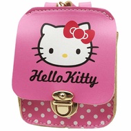 Hello Kitty 凱蒂貓 日式背包零錢包 粉色
