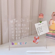 [DZ] ST350 - Acrylic Planner Monthly Weekly To do list Korean Aesthetic