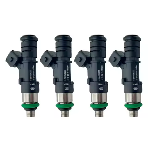4pcs Fuel Injectors For FORD B-MAX C-MAX FIESTA FOCUS FUSION MONDEO PUMA FIGO 0280158200 98MF9F593BA