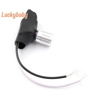 [LuckybabyS] 220V 3A Silver Tone Table Lamp Full Range Dimmer Rotary Switch 2 Way new