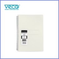 ▧ ஐ Veco Journal Notebook 6x8.5in 100gsm 60's deluxe cream inside pages (1pc)