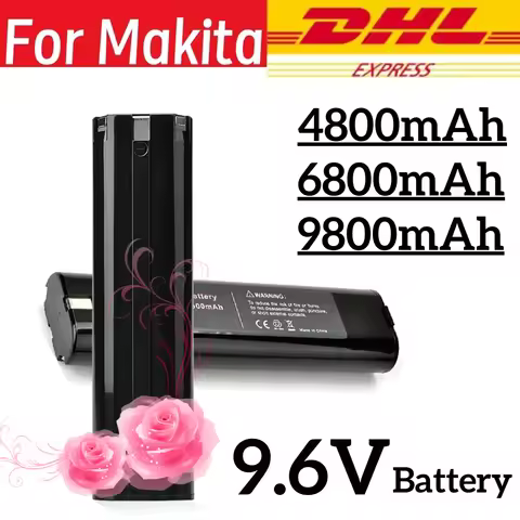 for Makita 9.6V 4.8Ah 9000 9001 9002 9033 9600 193890-9 192696-2 632007-4 5090D 6012HD 4190D 4190DW 