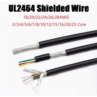UL2464 Shielded Wire  2/3/4/5/6/7/8/10/12/15/16/20/25 Core Shielded Cable 28AWG 26AWG 24AWG 22AWG 20