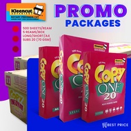 Risefully 1Box COPY ONE Bond Paper 70gsm (Short - A4 - Long)