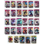 Ganbaride Cards No.11 Kamen Rider W / Agito / Hibiki / Den-O / Amazon / Decade / Kuuga / Kabuto