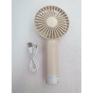 JISULIFE Portable Handheld Fan – 3-Speed USB Rechargeable Mini Fan