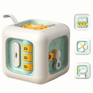 Busy Cube Toys for 1 Year Old baby, Montessori Toys for 1+ Year Old, Travel Toys for Toddlers 1-3, L