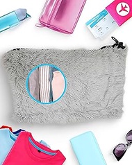 Skywin Travel Pillow Case Cover - Airport Carry-On Travel Pillow Bag for Extra Room - 15 x 22 IN Car