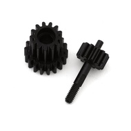 HOT RACING STEEL IDLER GEAR & TOP SHAFT SET: MICRO-B/T HRALMCB12TG ILM...