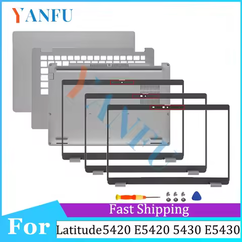 NEW For Latitude 5420 E5420 Laptop Shell LCD Top Cover/Back Cover/Front Bezel/Bottom Case 0DW98X 063