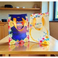 PAPPERBAG 15x8x15 Mangkok twotone (Cream, Birudongker)