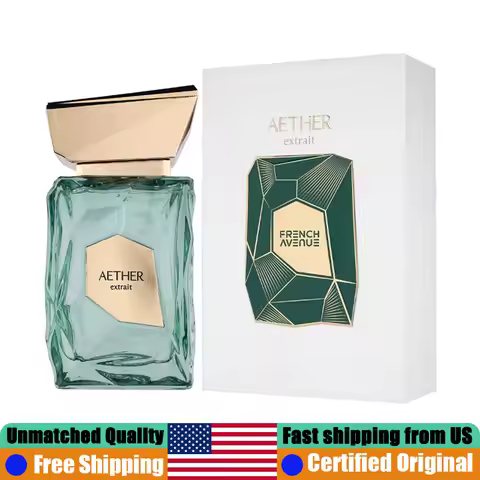 French Avenue Aether Extrait de Parfum 3.4 Ounce Original Arab Perfumes Natural Lasting Aromatic Fru