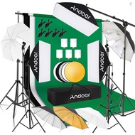 Andoer Professional Studio Photography Softbox Light Kit Including 50*70cm Softboxes/ Photography Um