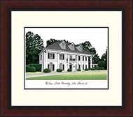 Campus Images LA996LR McNeese State University Alumnus Legacy Framed Lithograph