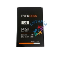Baterai Handphone Evercoss U6 / U6 PRIME / M55B / Xtream 1 Plus Double Power - Batre Batrai Batere B