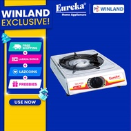 Eureka by Winland Cooking Stove Single Burner Stainless Steel Body Gas Stove EGS-SB