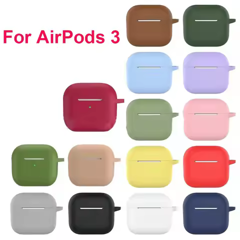 Case For Apple Airpods 3 Case earphone accessories wireless Bluetooth headset silicone Apple Air Pod