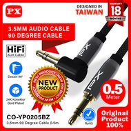 PX 3.5mm male to male audio aux Cable TRS degree Speaker, amplifier Cable