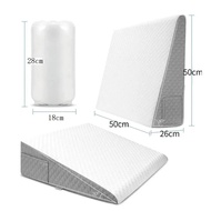 Bed Wedge Pillow for Sleeping Memory Foam Bed Wedge Pillow for Acid Reflux Relief