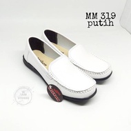 Women's white fantofel midwife milton white fantofel MM 319