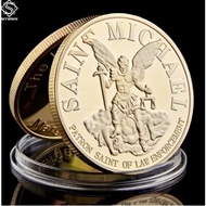 Archangel Prayer U.S. St. Michael 1-ounce Gold Silver Coin Commemorative Coin
