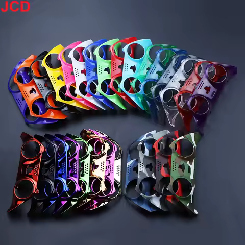JCD 1Pcs Replacement Strip Faceplate For PS5 DualSense Edge Controller DIY Housing Shell Case Cover 