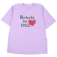 全新未使用MONCLER GENIUS 2 T恤衫，GIROCOLLO 款，100% 純棉，印花設計，短袖T卹，紫色，小號，正品，男士