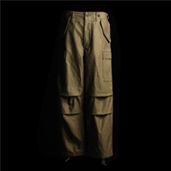 GIZEMO復刻M51軍版純棉早期油印作戰褲 M1951野戰OG107色寬松褲子