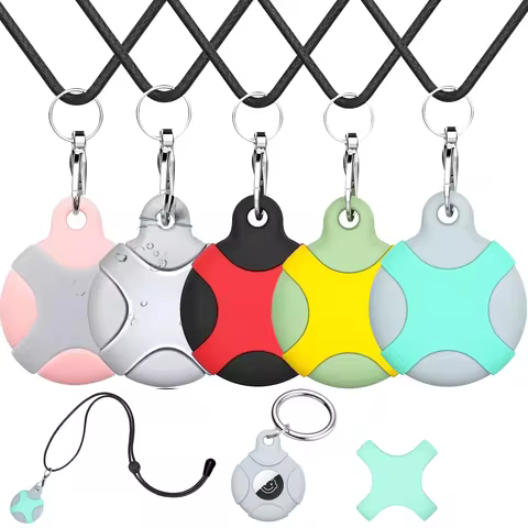 Airtag Necklace Kids,AirTag Necklace for Child Boys Girl Hidden with Keychain, Holder for Kids,Adult
