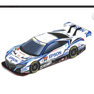F1 2017 EPSON MODULE NSX-GT Car EASY64 Diorama papercraft paper crafts miniature action figure diy e