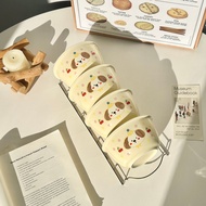 New Style ins Style Cream Puppy Ceramic Rice Bowl Household Rice Bowl Dessert Bowl Daily Family Rice