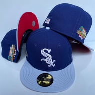 White Sox Fitted Hat Men and Women Baseball Cap Embroidery Cap Sport Hat G5BS