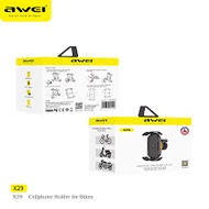 AWEI X29 Universal Bike Phone Holder 360° View Rotatable Aluminum Adjustable Bike Mobile Phone