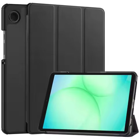 Funda For Samsung Galaxy Tab A11 8.7 inch 2025 Case PU Leather Tri-Folding Stand Back Tablet Cover S