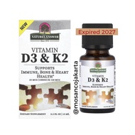 Natures Answer Vitamin D3 K2 Nature's Answer Vitamin D3 & K2