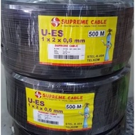 Supreme Telephone Cable Outdoor Electric/ U-ES 1x2x0.6mm price per meter
