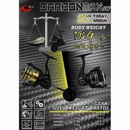 G-Tech Reel Carbon Max 800HG, 2500HG, 2500PG, 4000HG, 5000HG