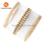 100pcs 1/2W Carbon Film Resistor 5% 0R-10M 10R 100R 240R 470R 1K 4.7K 6.8K 7.5K 10K 15K 47K 100K 1M 