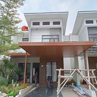 Canopy atap alderon rs,plafon pvc terpasang rapi