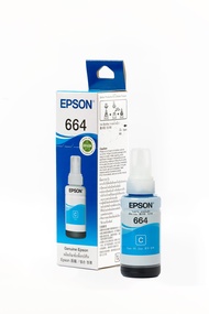 Epson T664 Ink Bottle (Black Cyan Magenta Yellow)