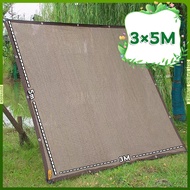 2x2 2x3 2x4 2x5 3x3 3x4 3x5 3x6m กันสาด ผ้าใบกันฝน/สแลนกรองแสง 99%/แสลนบังแดด(มีตาไก่) ผ้าใบ HDPE เพ