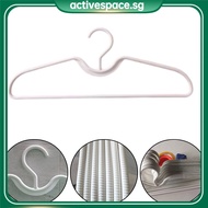 Activespace.sg❤️Short Neck Anti-Slip Plastic Clothes Hangers Save Vertical Space