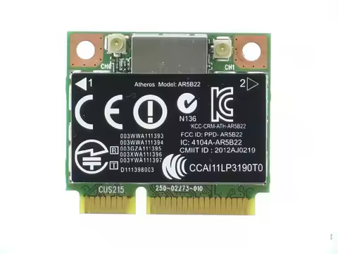 Wireless Adapter Card for Atheros AR5B22 AR9462 802.11a/b/g/n half Mini PCI-E 2.4G/5G Wifi Bluetooth