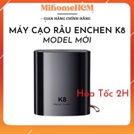 [CHÍNH HÃNG] Máy cạo râu Enchen K8 đầu cạo 2D chống nước 18 lưỡi dao tự mài - BH 6 THÁNG