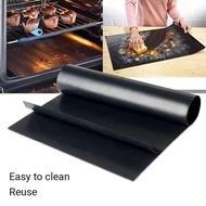 40cm X 50cm Reusable Non-Stick BBQ Grill Mat Barbecue Baking Liners Microwave Oven Tool