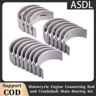 ASDL Motorcycle 34.5mm Con Rod Connecting Rod and 35mm Crankshaft Main Bearing Set  For Kawasaki Z90