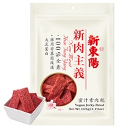 【新東陽】新肉主義蜜汁素肉乾105g*8包(全素可食用)