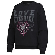 WWE AJ Lee Spider Print Crew Neck Men's and Women's Same Wrestling Lovers Crew Neck Sweatshirt 1120